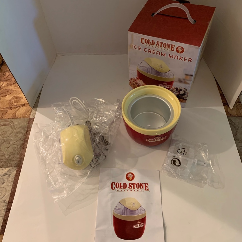 Cold Stone Ice Cream Maker